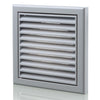 Blauberg Plastic Fixed Blade Grille - DECOR 155X155-100S GREY