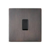 Hamilton Hartland G2 10A 1 Gang 2 Way Screwless Light Switch - Etrium Bronze - 7G2EBR21BL-B