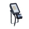 Philips Ledinaire Gen3 10W IP65 Floodlight Black, Colour Selectable with PIR
