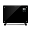 Devola 1500W Glass Panel Heater with Wifi app - Black - DVPW1500B