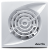 Devola 150mm Quiet Mixed Flow Bathroom Extractor Fan with Humidity Sensor - DVQF150H