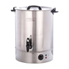 Burco Cygnet 30L Manual Fill Water Boiler, Chrome - 444440353 - MFCT1030