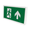 Robus Rex 3.5W Maintained Slim Exit Box C/W Up, Down Left, Right Legends White - REX4P0-01