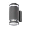 Forum Lighting Lens 2lt Wall with Photocell Black - ZN-34042-BLK