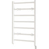Creda 120W Seven-Rail Ladder Towel Rail In White Finish - CLR7W