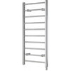 Creda 120W Ten-Rail Ladder Towel Rail In Chrome Finish - CLR10C
