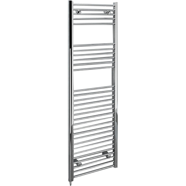 Kudox 400W Flat D Electric Ladder Towel Rail Chrome KTR400FLATCH