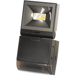 Timeguard 8.5W LED Energy Saver PIR Flood Black - LED100PIRBP - LED100PIRBE