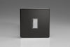 Varilight 1-Gang Tactile Touch Control Dimming Slave for use with Multi-Point (formerly Eclique2) Master on 2-Way Circuits - JDLES001S