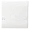 BG Nexus White Flex Outlet Plate 45A - 879