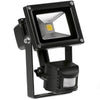 Aurora 10W Adjustable IP65 LED Floodlight with PIR Sensor - EN-FL10PIRA/40