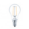 Philips 2.7W LEDluster E14 SES Golf Ball Very Warm White Dimmable - 70986300