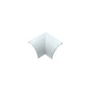 D-Line Smooth-Fit Internal Bend for Floor Trunking 22x22mm White - FLIB22QSW