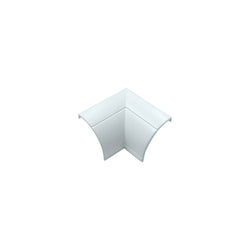 D-Line Smooth-Fit Internal Bend for Floor Trunking 22x22mm White - FLIB22QSW