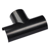 D-Line Mini Clip-Over Equal Tee for Trunking 30x15mm Black - FLET3015B