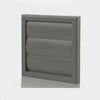 Blauberg 100m (4") Gravity Shutter Wall Vent Cover - DECOR 155X155- 100G SLATE GREY