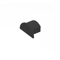 D-Line Micro+ Smooth-Fit End Cap for Trunking 20x10mm Black - EC2010B