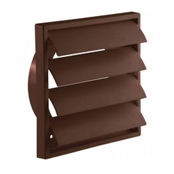 150mm 6 Gravity Grille - Brown - 1202B