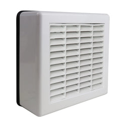 Manrose Window Vent Kit For XF120A Range (Fixed Louvre Grille)  - 12671