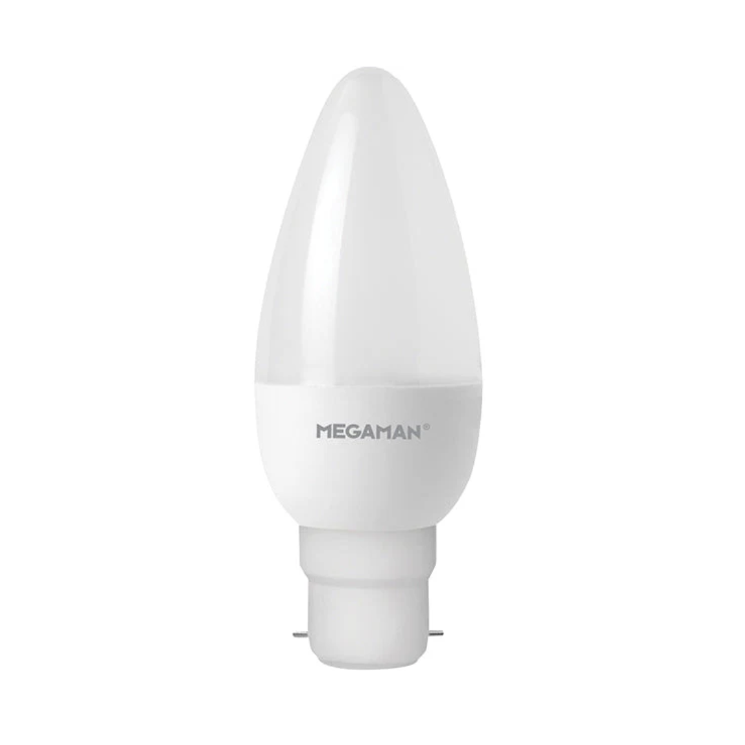 2.9W Candle LED Warm BC B22