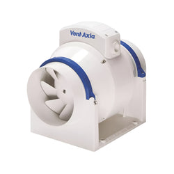 Vent-Axia ACM125T 125mm (5") In-line Timer Mixed Flow Extractor Fan - 17105020