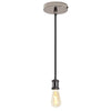 4Lite WiZ Connected SMART LED Pendant ST64 Blackened Silver - 4L1/7003