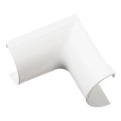 D-Line Micro+ Clip-Over Internal Bend for Trunking 20x10mm White - FLIB2010W