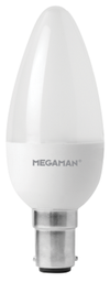 Megaman 5.5W Dimmable LED Candle B22, 2700K - 711512