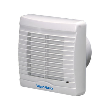 Vent-Axia VA100XT 100mm (4") Axial Bathroom & Toilet Extractor Fan with Timer - 251410