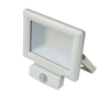 Robus HiLume 10W LED flood light with PIR, IP65, White, 4000K, c/w 1m flex - RHL1040P-01