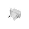 D-Line Mini Smooth-Fit Pattress Adaptor for Trunking 30x15mm White - PA3015W