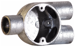 Deta TTE Galvanised Y Box 25mm - DT26225G