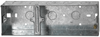 Deta 2 Gang & 1 Gang 35mm Metal Back Box - DB170