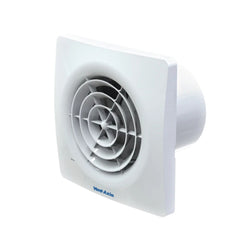 Vent-Axia Silent VASF100HTF 100mm (4") Bathroom Extractor Fan With Humidistat & Timer - 416474