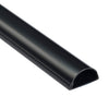 D-Line Maxi 1m Self Adhesive Strip Trunking 50x25mm Black - R1D5025B