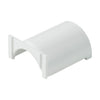 D-Line Mini Clip-Over Flat Adaptor for Trunking 30x15mm White - FA3015W