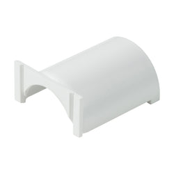 D-Line Mini Clip-Over Flat Adaptor for Trunking 30x15mm White - FA3015W
