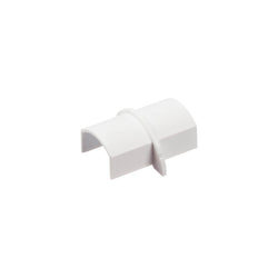 D-Line Micro+ Smooth-Fit Connector for Trunking 20x10mm White - CP2010W