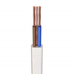 Jaylow 6242B 4.0mm² 2-Core Twin and Earth White 50m Drum - 6242B4.0WH-50