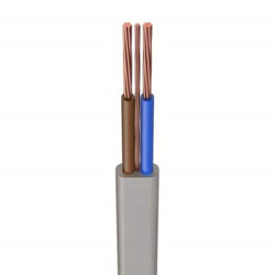 Jaylow 6242Y 4.0mm² 2-Core Twin and Earth Cable Grey 25m Drum - 6242Y4.0GR-25