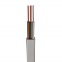 Jaylow 6243Y 1.5mm² 3 Core and Earth Cable Grey 25m Drum - 6243Y1.5GR-25