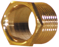 Deta TTE Galvanised Brass Bush Male Long 20mm - DT40220