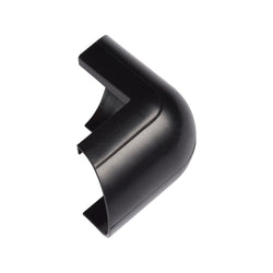 D-Line Mini Clip-Over External Bend for Trunking 30x15mm Black - FLEB3015B