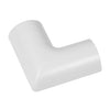 D-Line Mini Clip-Over Flat Bend for Trunking 30x15mm White - FLFB3015W