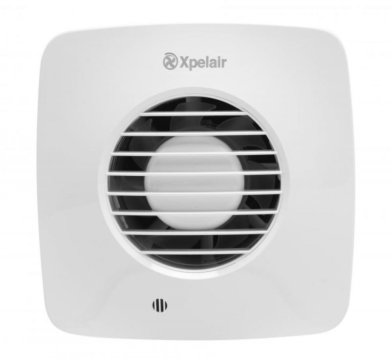 93018AW Simply Silent DX100BTS Timer Square Intermittent Extractor Fan