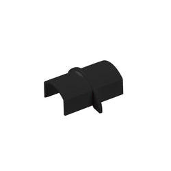 D-Line Micro+ Smooth-Fit Connector for Trunking 20x10mm Black - CP2010B