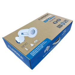 Aurora EFD™ PRO Fixed Fire Rated Lamp, Can and White Bezel Kit Contractor 10 Pack - AU-DLM981CSWCP