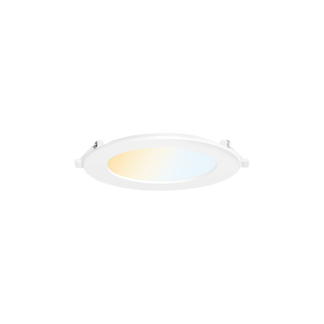 Aurora Poly-SlimCS 9W Polycarbonate Round  Low Profile Downlight - Colour Switchable - AU-PLPC09CS
