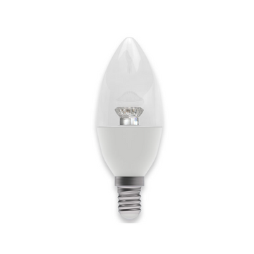 Bell 2.1w Dimmable Candle LED Dimmable Candle Clear - SES, 2700K - BL60568