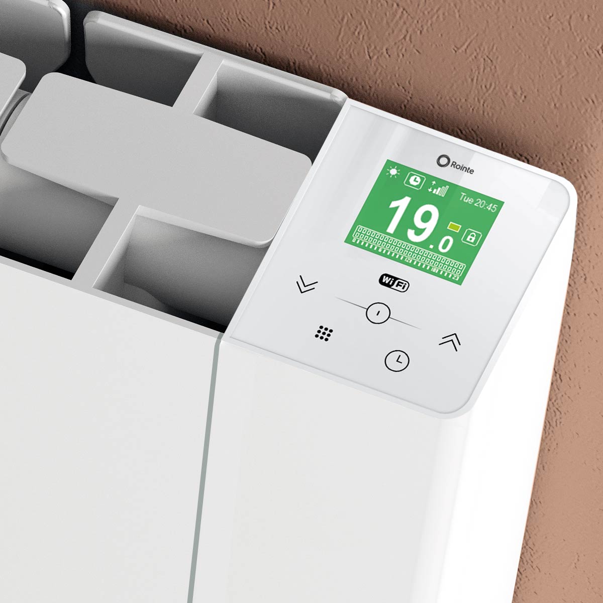 Rointe Belize 1500W Short Electric Radiator with WiFi - White - BRI150 ...